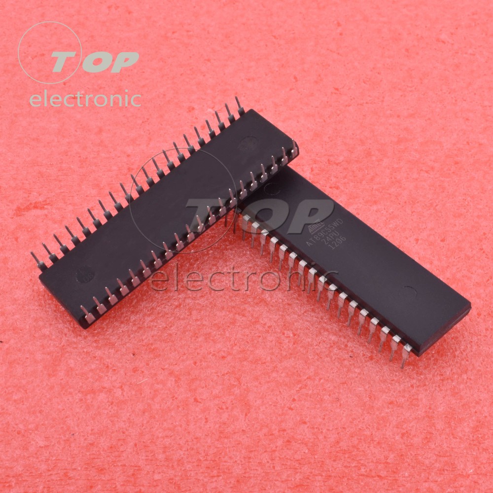 1/5PCS AT89C55WD-24PU 40PINS 8-bit Microcontroller with 20K Bytes Flash