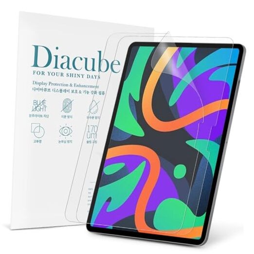 2-Pack Anti Glare Screen Protector with Lenovo Tab M11/Xiaoxin Pad 2024 11"