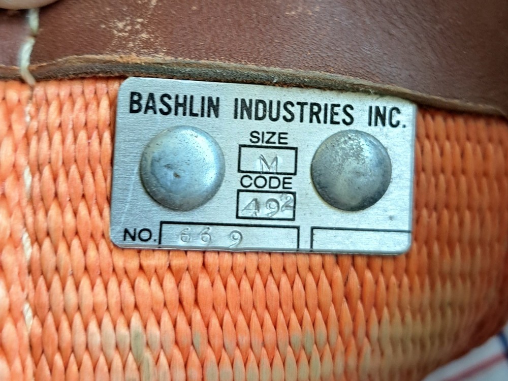 Bashlin Lineman Arborist Tree Saddle Belt #669