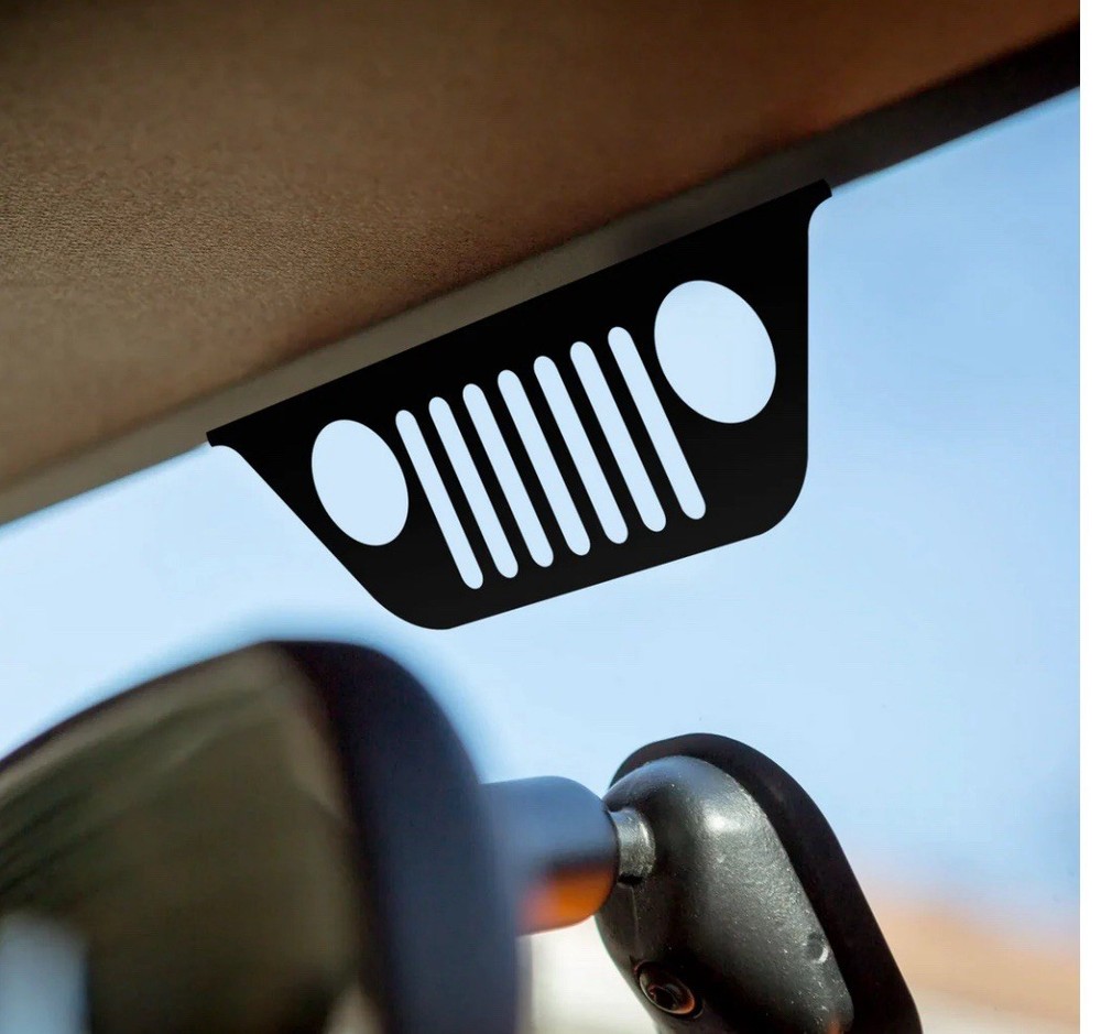 Jeep JK OEM Replacement Grill Windshield Decal Sticker