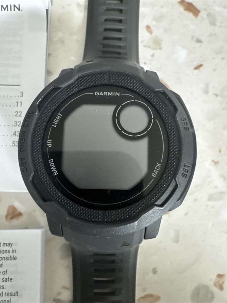 Garmin Instinct 2 Standard Edition GPS Watch - Graphite/without box