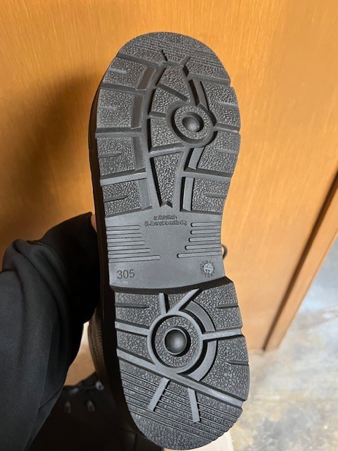 German Military Haix DMS Combat Boots, Size 12.5R (German size 305), Used.