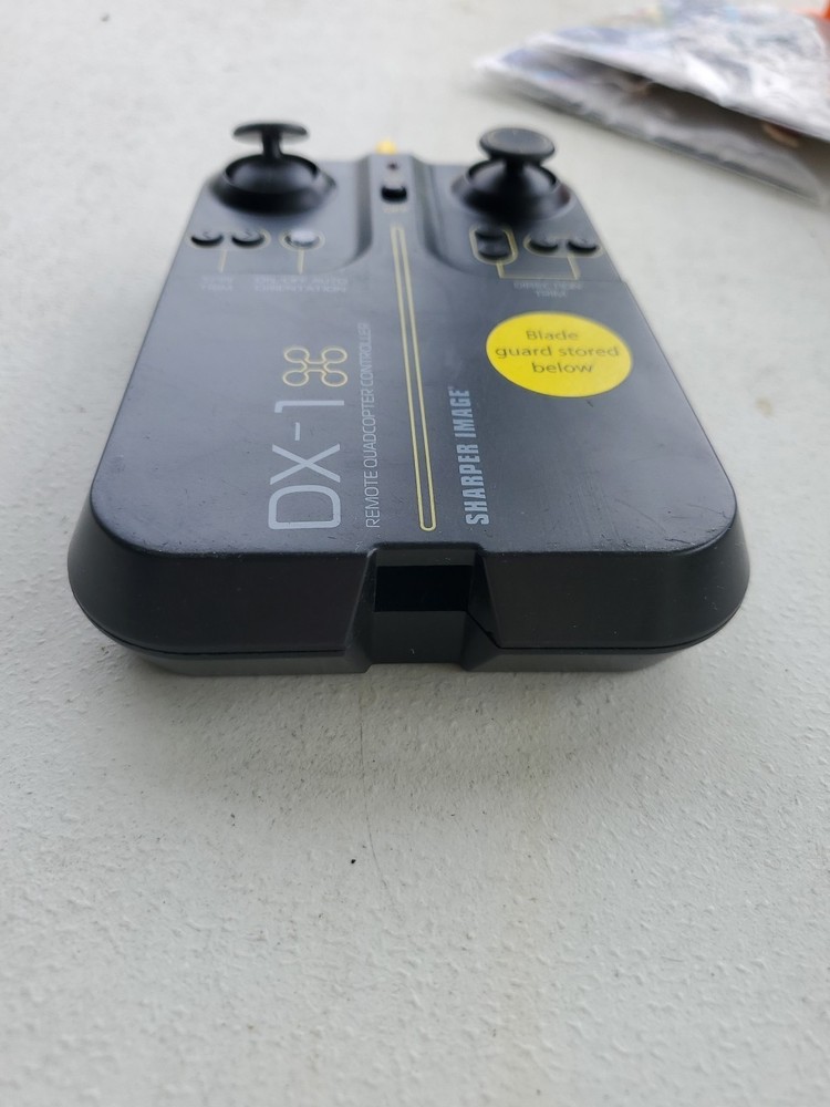 Sharper Image DX-1 Micro Drone All Black Quadcopter Remote Control