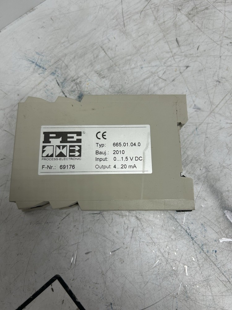 PE, Process Electronics 665.01.04.0, 69176, Type 665 Isolation Amplifier, Hauber