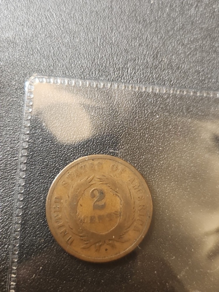 1865 US 2CENT #0372