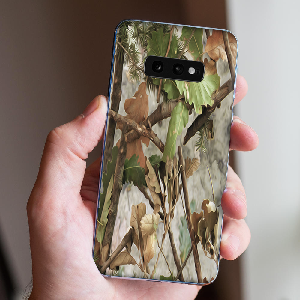 Skins Decal wrap for Samsung Galaxy S10e - tree camo real oak