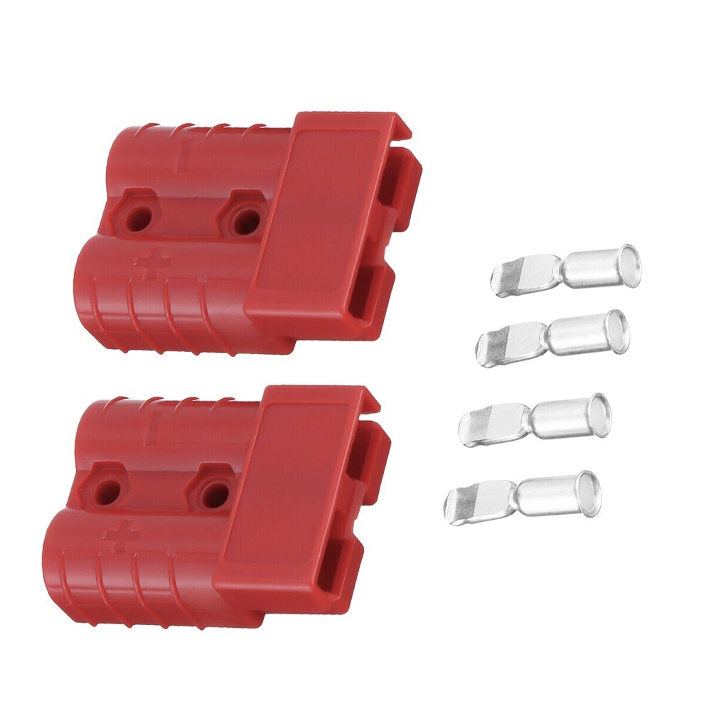 5Pair Battery Quick Connect Disconnect Jumper Connectors Cable Plug Winch 50A