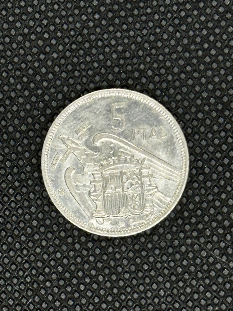 1957 Spain 5 Ptas A
