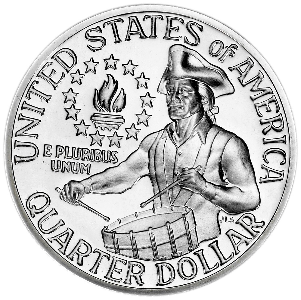 1976 S 25C US Silver Proof Washington Quarter