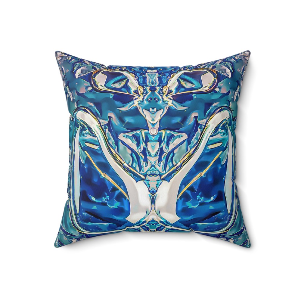 Spun Polyester Square Pillow unique colors NARS