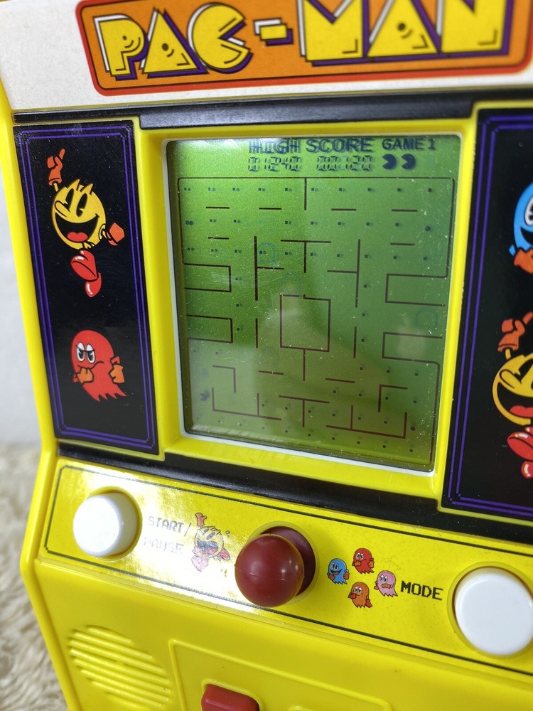 Bandai Namco Classics Pac-Man Retro Handheld Mini Arcade Game Basic Fun TESTED