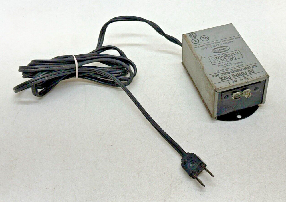 AURORA- DC Power Pack Toy Transformer Model DC-5 18V Model Motoring Works