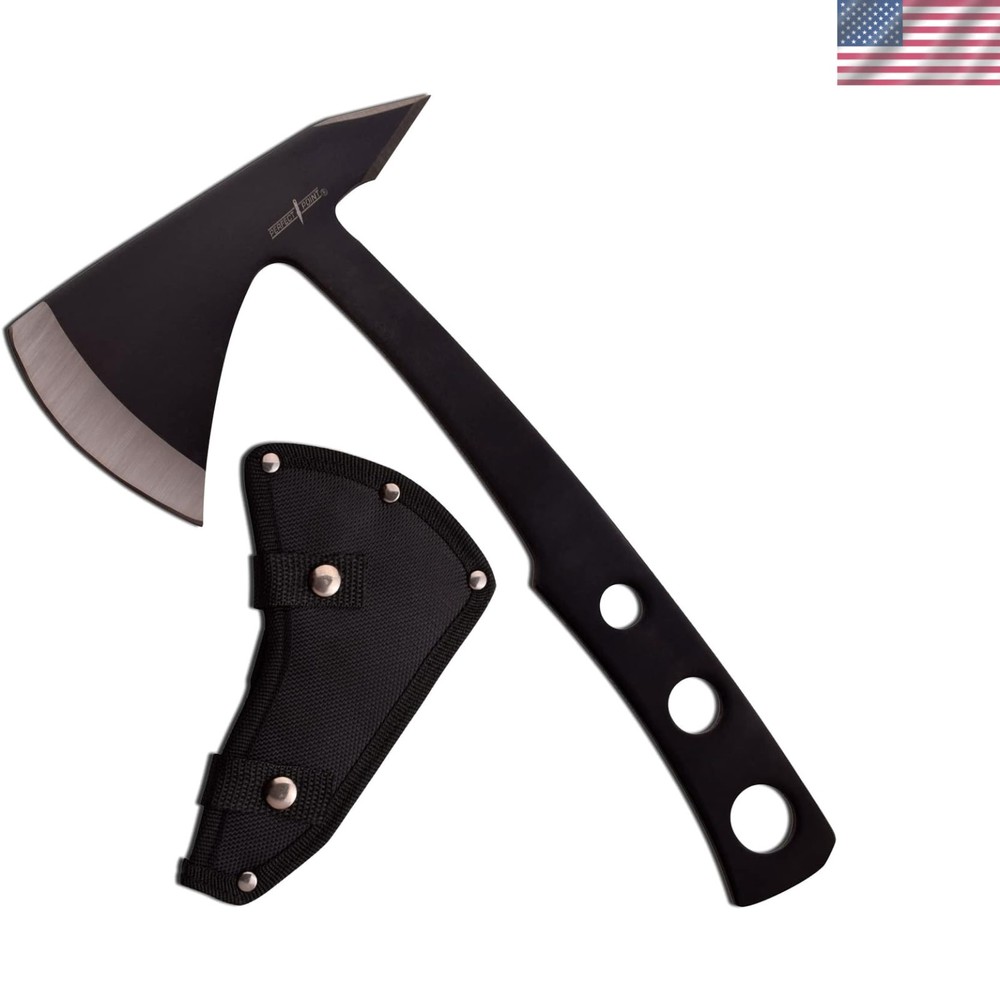 Compact and Balanced Throwing Axe for Camping and Target Practice - 9.5 in