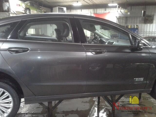 2015 Ford Fusion Driver Front Headrest Only Black Leather