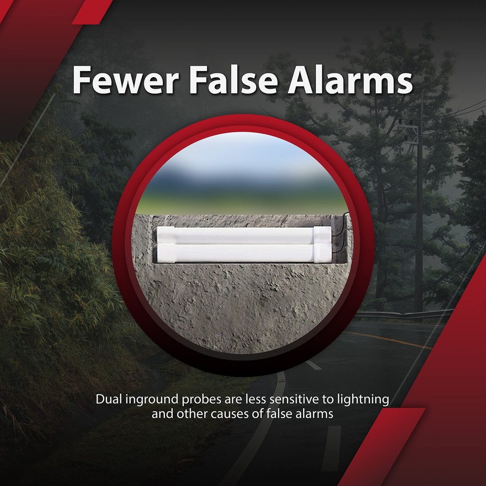 Driveway Alarm System -DUAL-4k Plus Bundle - DAPT-4000 White