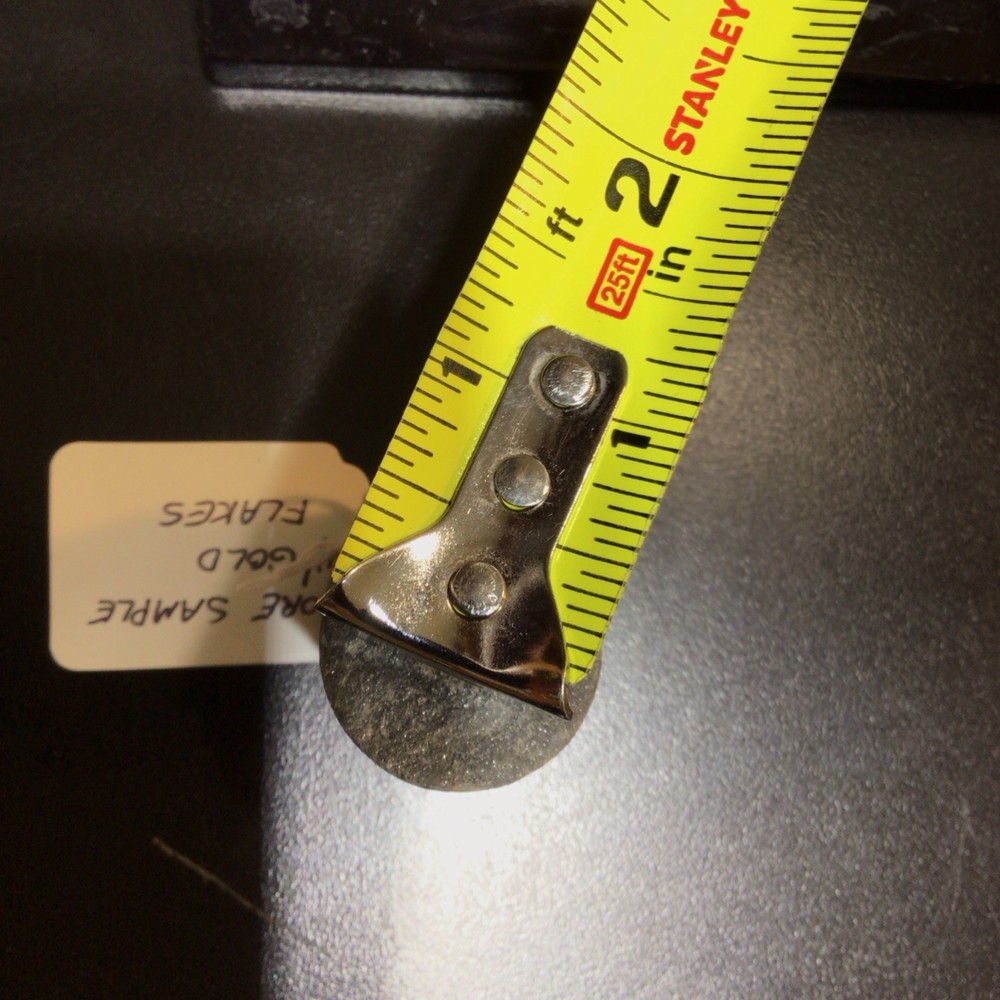 Gold Mine Core Sample with micro traces of gold