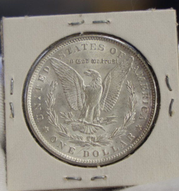 1888 US Morgan Silver Dollar $1 AU + (Scratch)