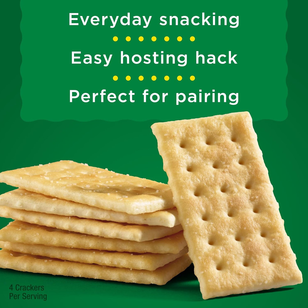, Lunch Snacks, Snack Crackers, Reduced Fat, 11.7Oz Box (1 Box)