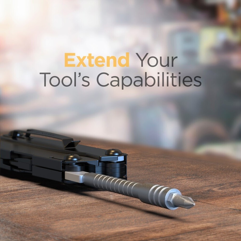 Multitool Bit Extender Add On Accessory Compatible with Leatherman Multitools