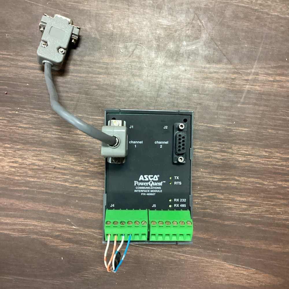 ASCO Power Quest Communications, Interface Module PN 489607