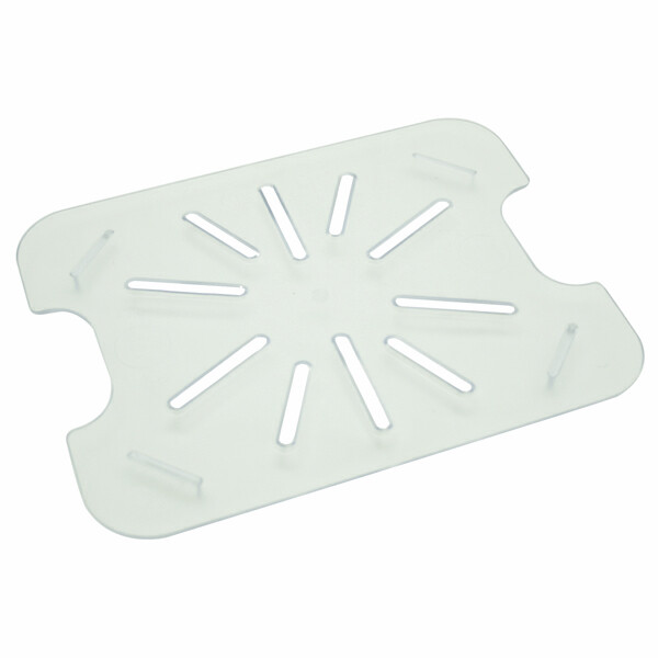 Thunder Group PLPA7000DS Full Size Clear Polycarbonate Drain Shelf