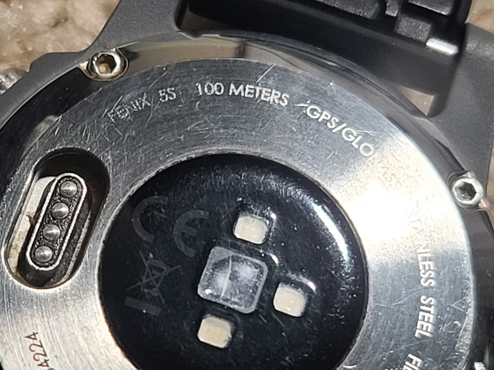 Garmin Fenix 5S Silver - USED - READ DESCRIPTION!