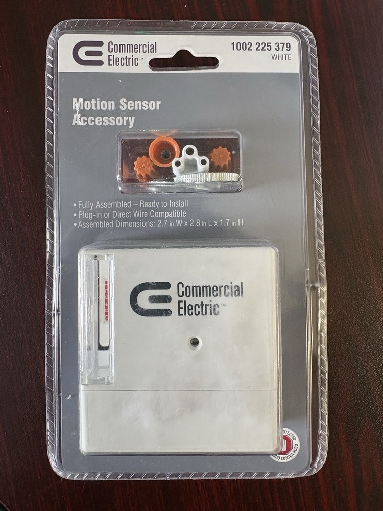 Commercial Electric External Motion Sensor Accessory 1002 225 379