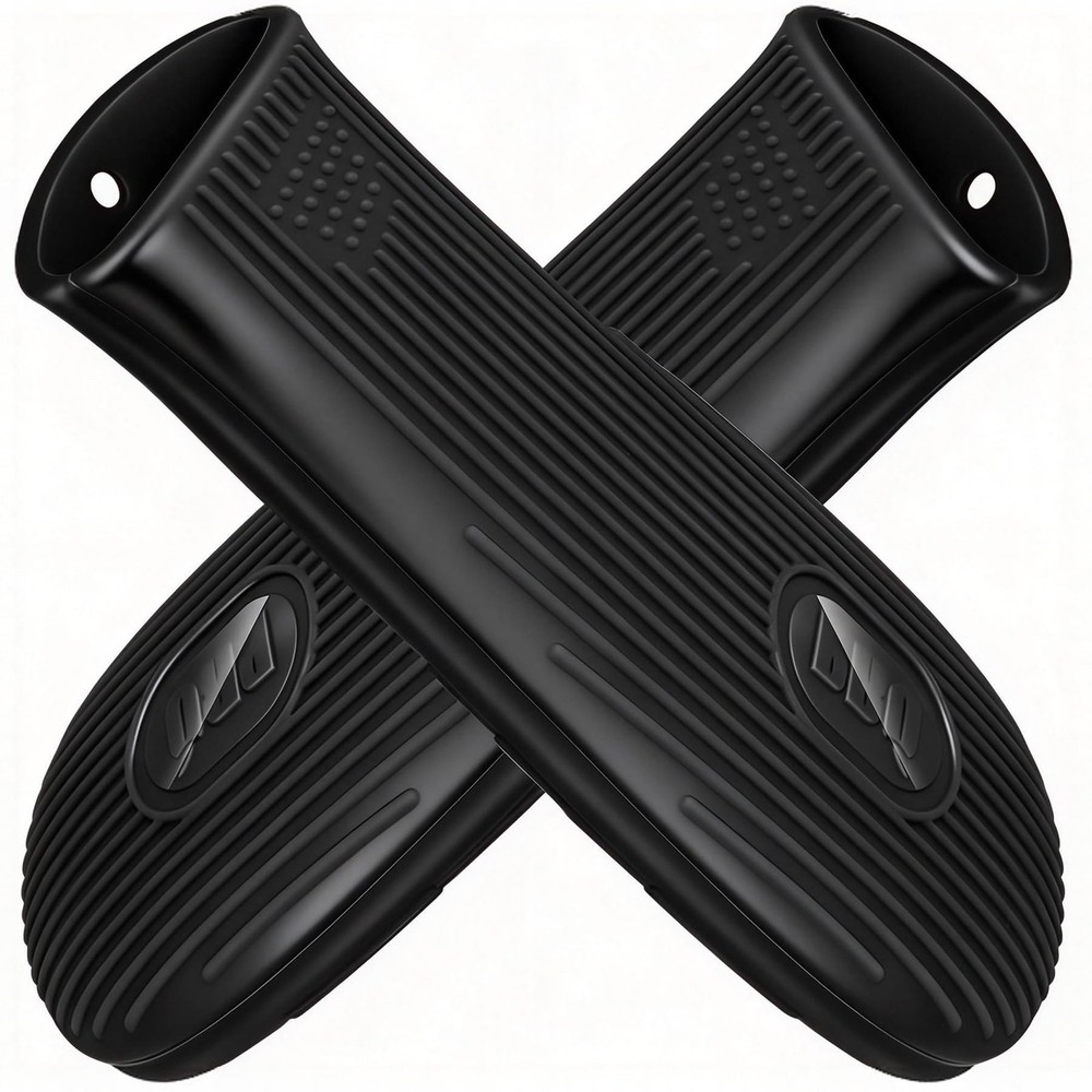 Cbiumpro 2-Pack Cast Pack of 2, 2 Iron Handle Covers - ( Black )