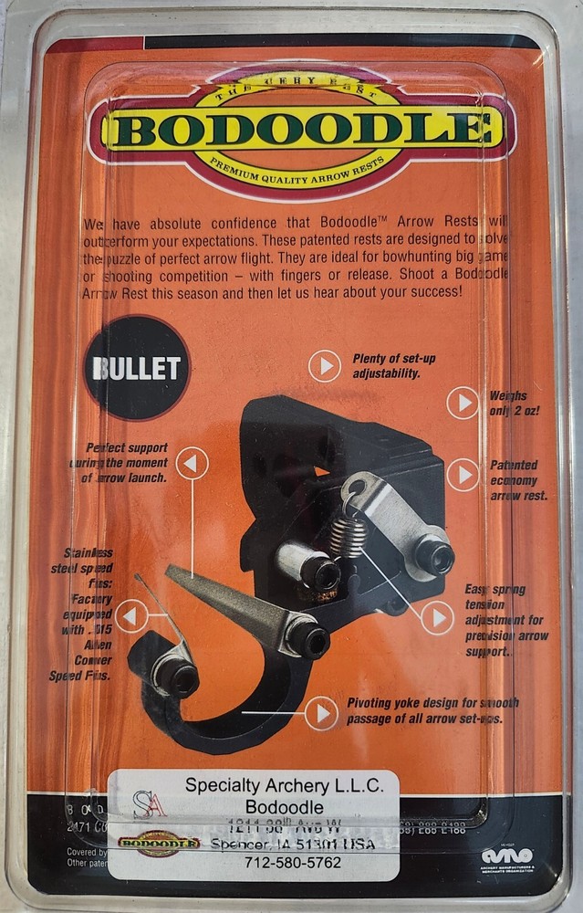 Bodoodle Bullet (left hand) Silver