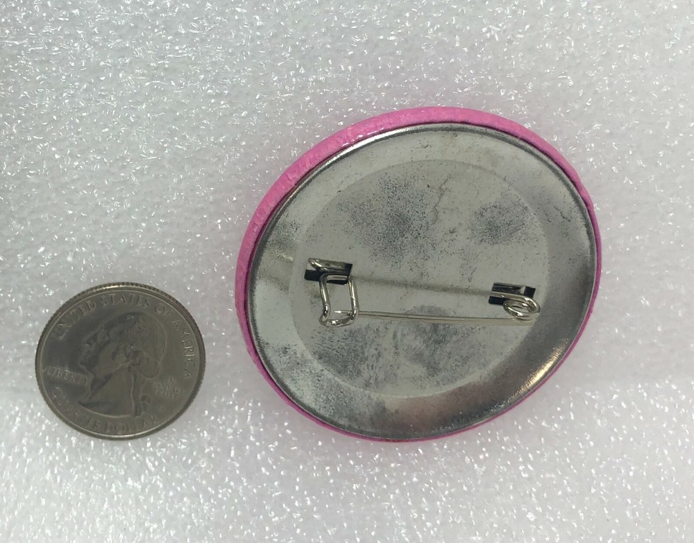 React For More In '84 Button Pin