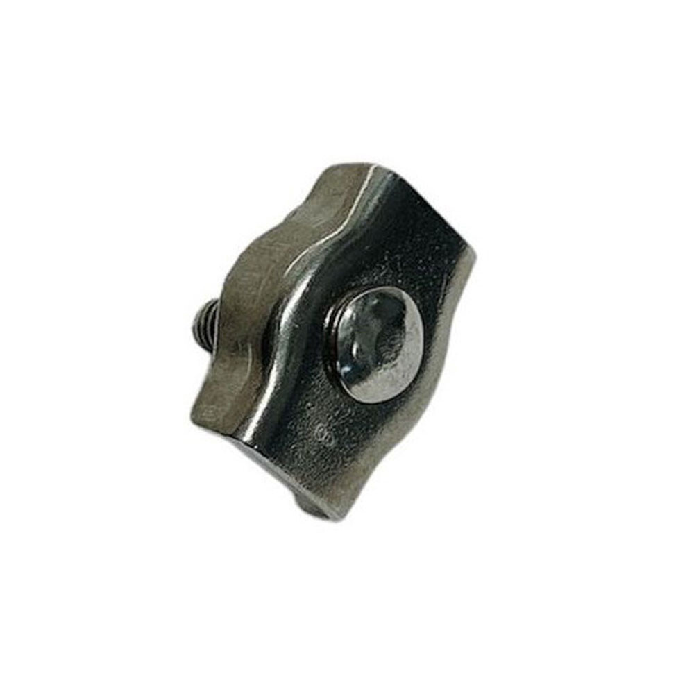 Simplex Single Bolt Wire Rope Clips,Stainless Steel for 3/8" Wire Cable