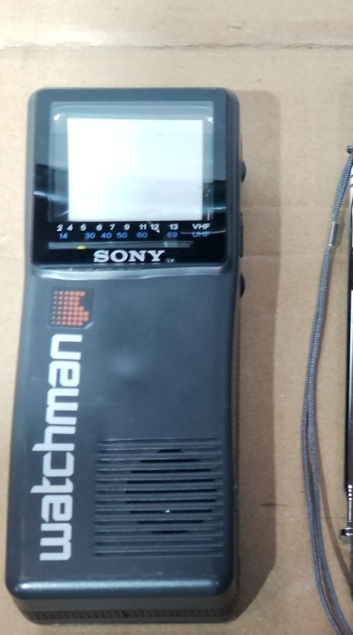 Sony Watchman FD-2A Portable Handheld Television Mini TV - Untested