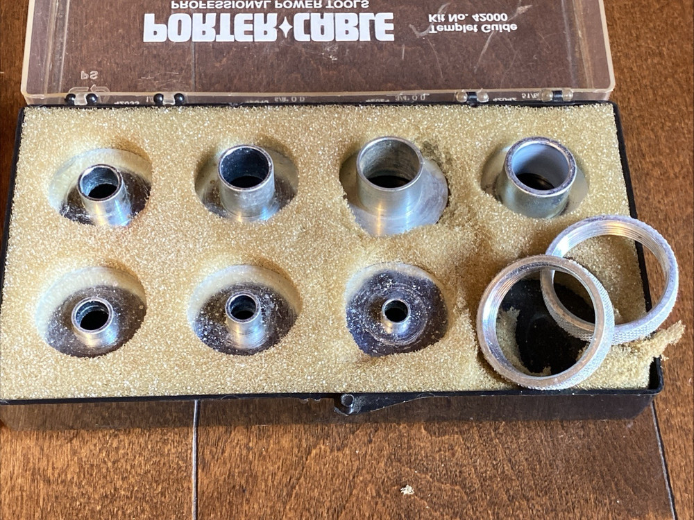 Router Templet Guide…. PORTER CABLE Kit No 42000