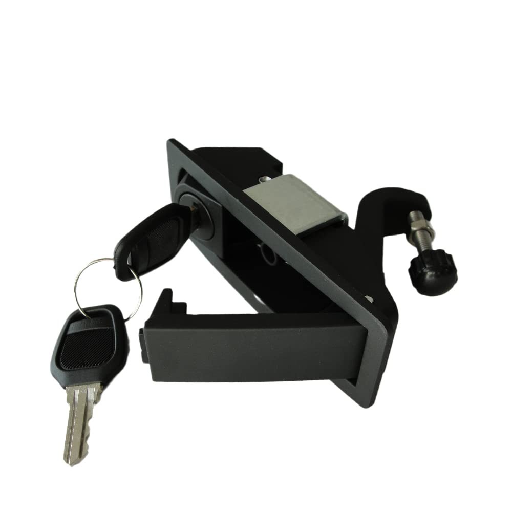 4Pcs Flush Mount Compression Latch Lock, Adjustable Lever, Zinc Alloy Black