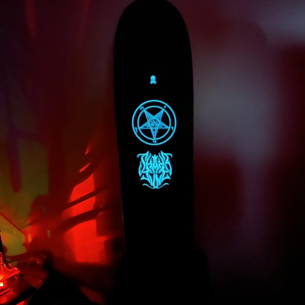 Shake Junt 8.75" Release The Demon Baphomet Warforknowledge Pro Complete Indy