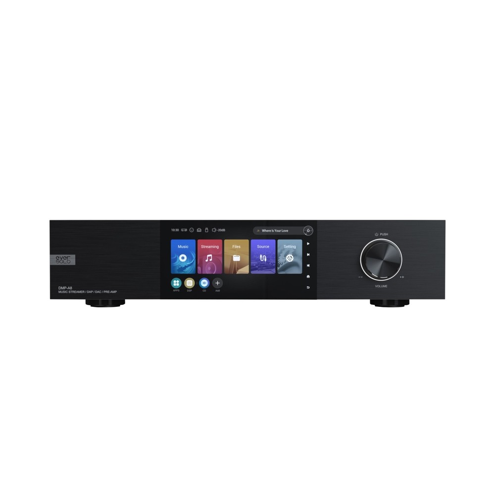 EverSolo DMP-A8 Network Streamer DAC & Preamplifier Black
