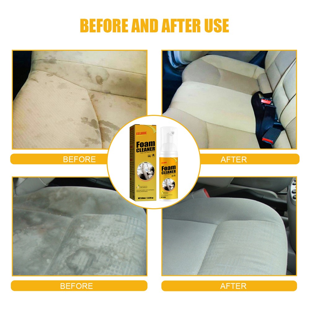 Foam Cleaner For Leather Seat Supplies Multi-Functional Decontamination