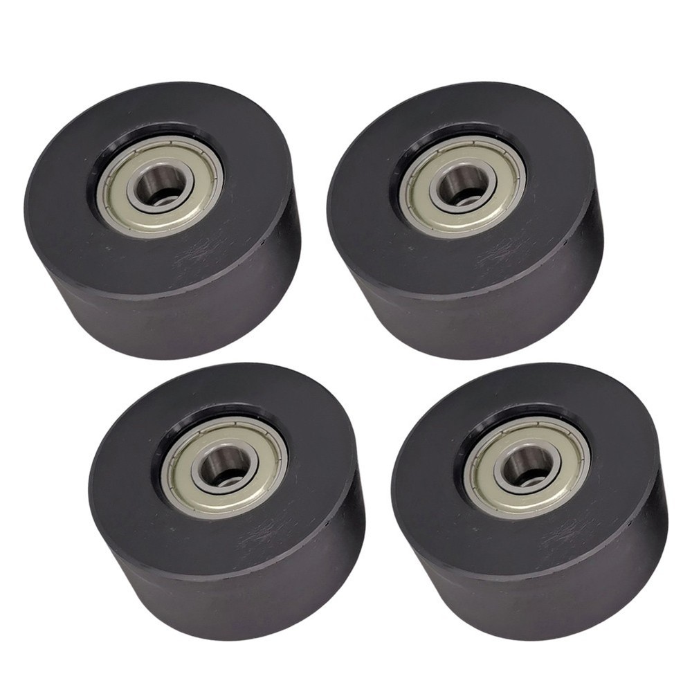 Rowing Machine Seat Replacement Wheels 4 Pack Designed for Smooth Movement