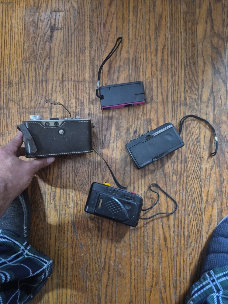 4 Vintage Camera Lot Untested