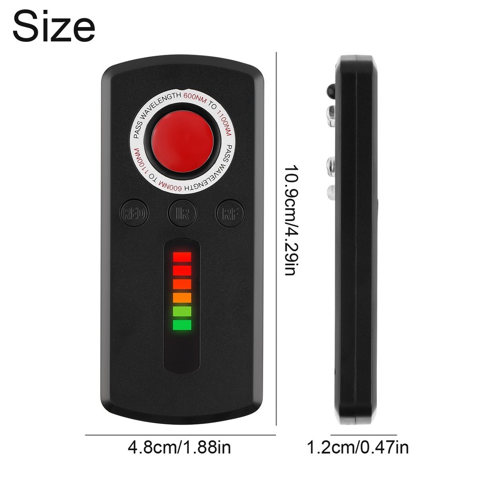 Anti-Spy Hidden Camera Wireless Detector Bug GPS Tracker Finder Scanner Device_