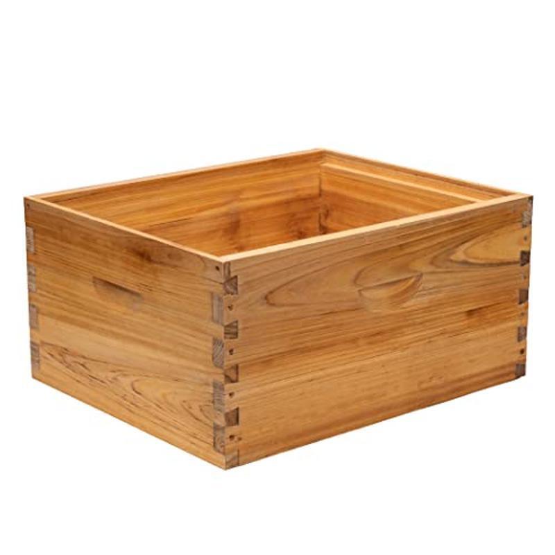 Heavy Wax Coated Langstroth Deep/Brood Box 8 Frame Beeswax Foundation Sheets New