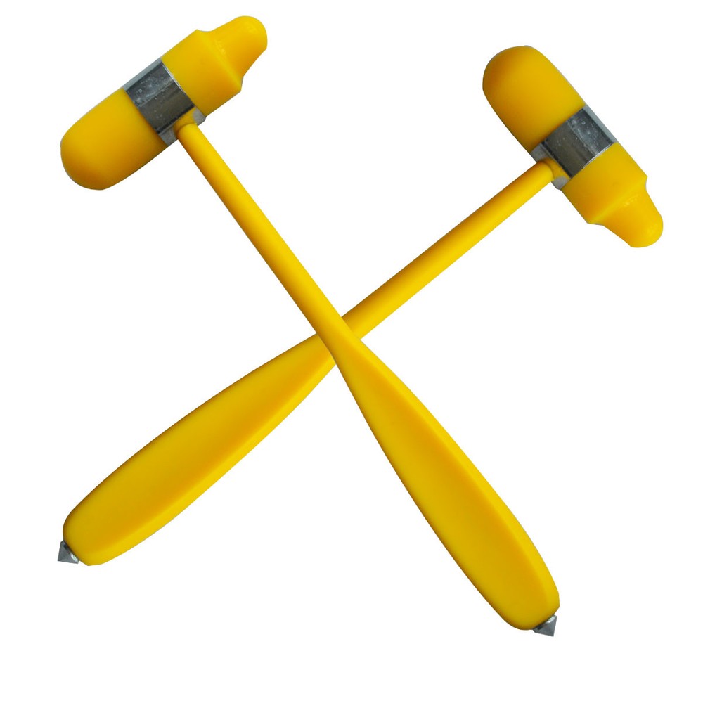 4pcs colour mixture Nerve reflex hammer Plexor percussion clinics hammer nerve