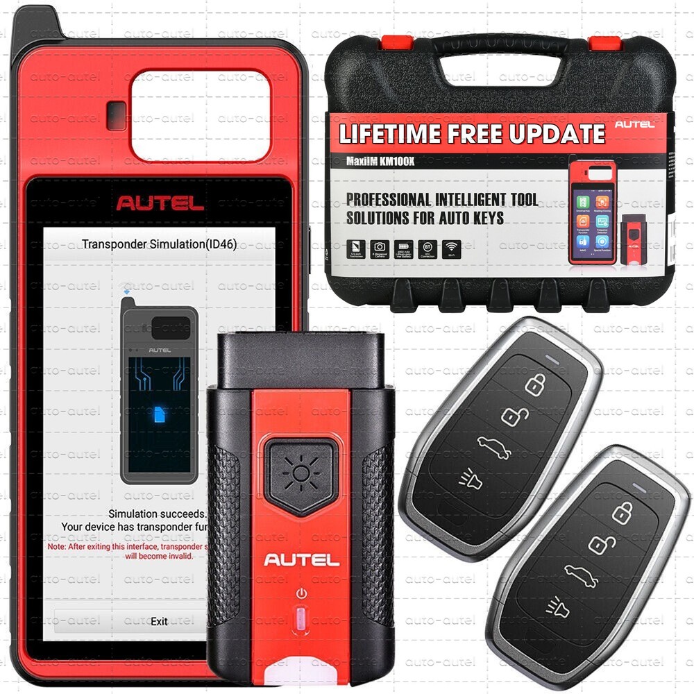2026 Autel MaxiIM KM100 KM100X Key Fob Programming Tool Programmer Immobilizer
