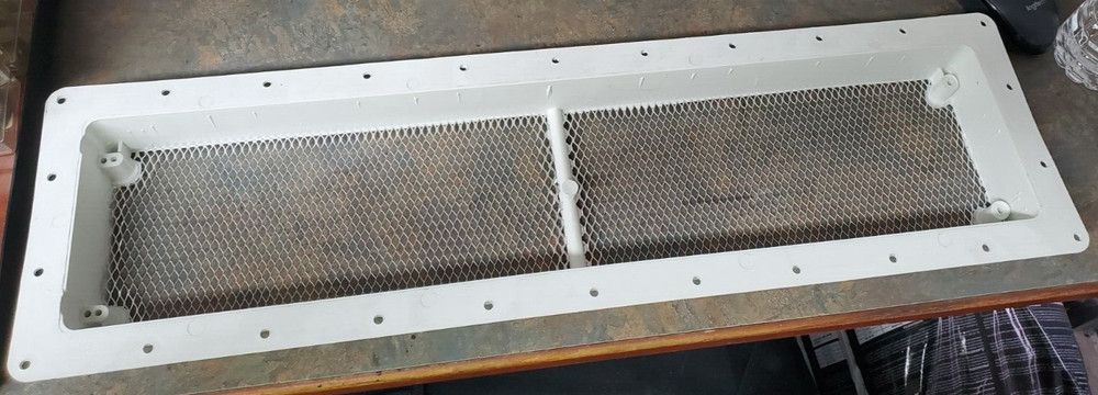 *RV REFRIGERATOR ROOF VENT INSERT NO CAP WHITE Dometic