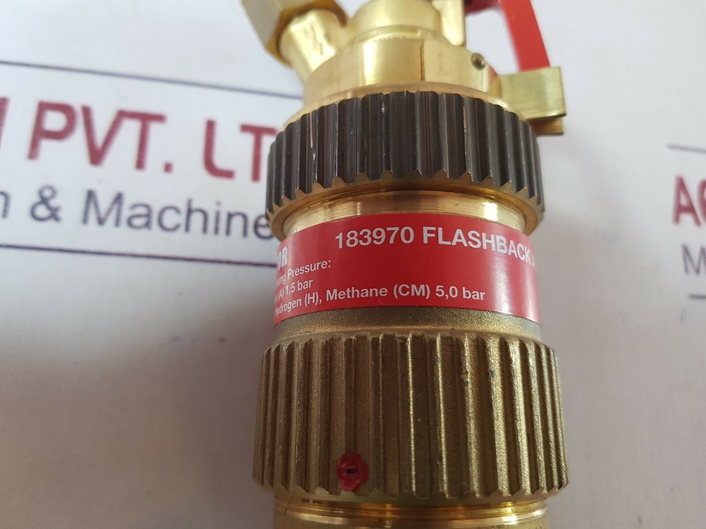 Unitor 183970 flashback arrestor w-66s acetylene