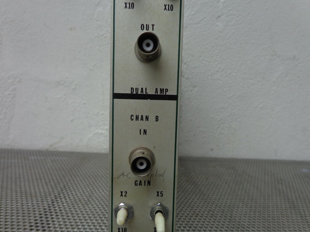 Ortec 4163 Dual Amplifier NIM Module Plug-In