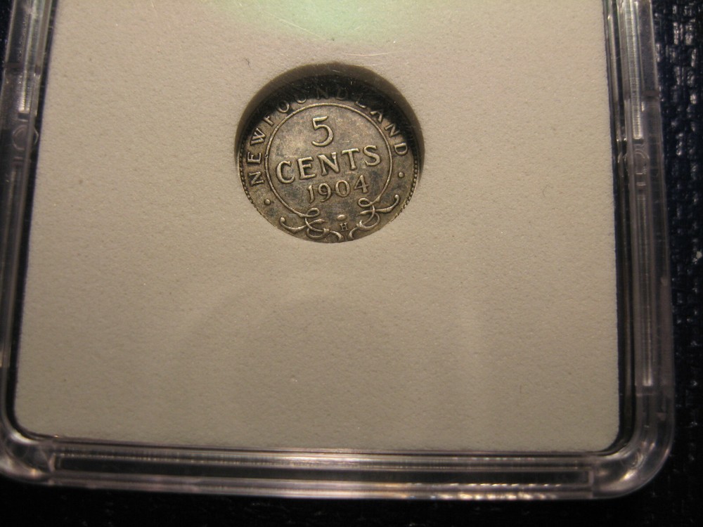 1904 Newfoundland coin set