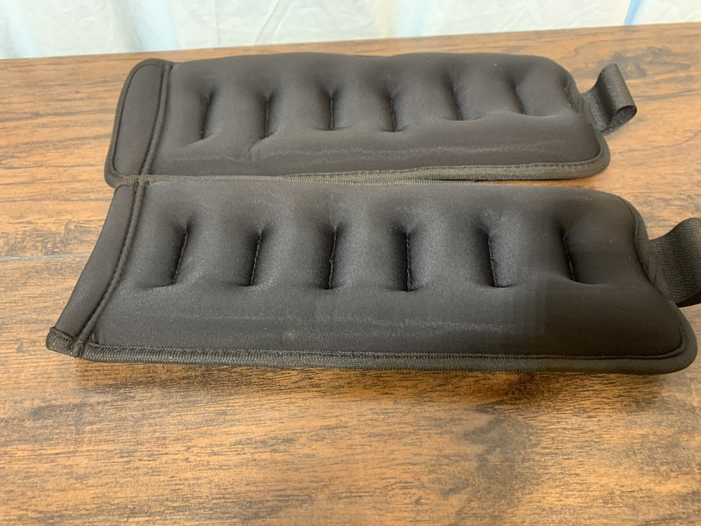 Adjustable Ankle Weights 2-Pound Pair 4 Lb Total Used