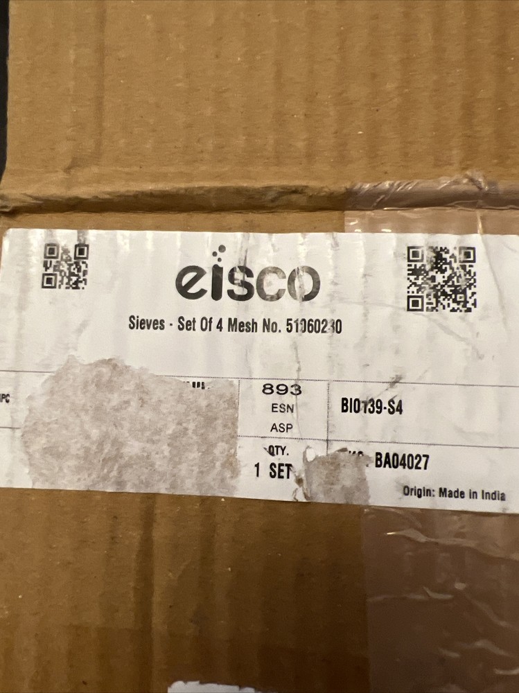 Eisco Sieves. Mesh 51060230