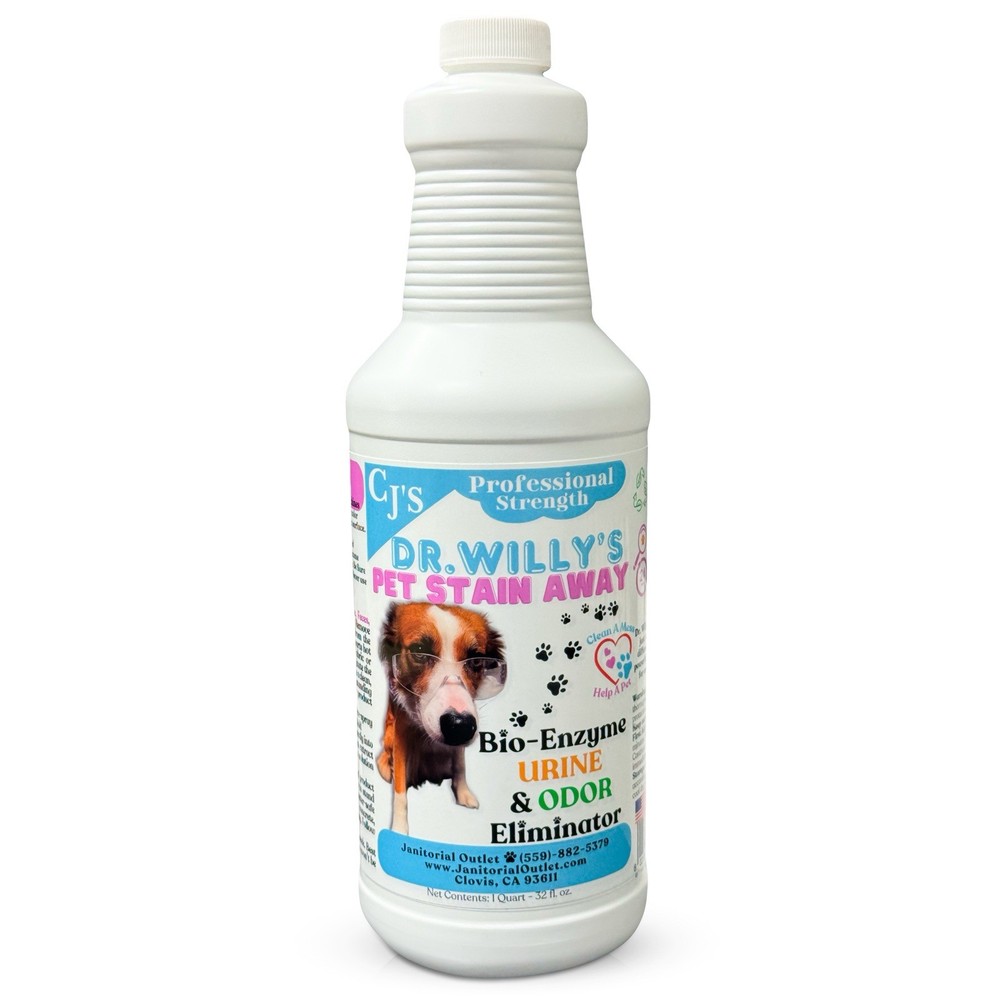 Dr Willy’s Pet Stain Away Bio Enzyme Cleaner Quart